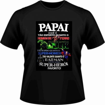 camiseta preta personalizada